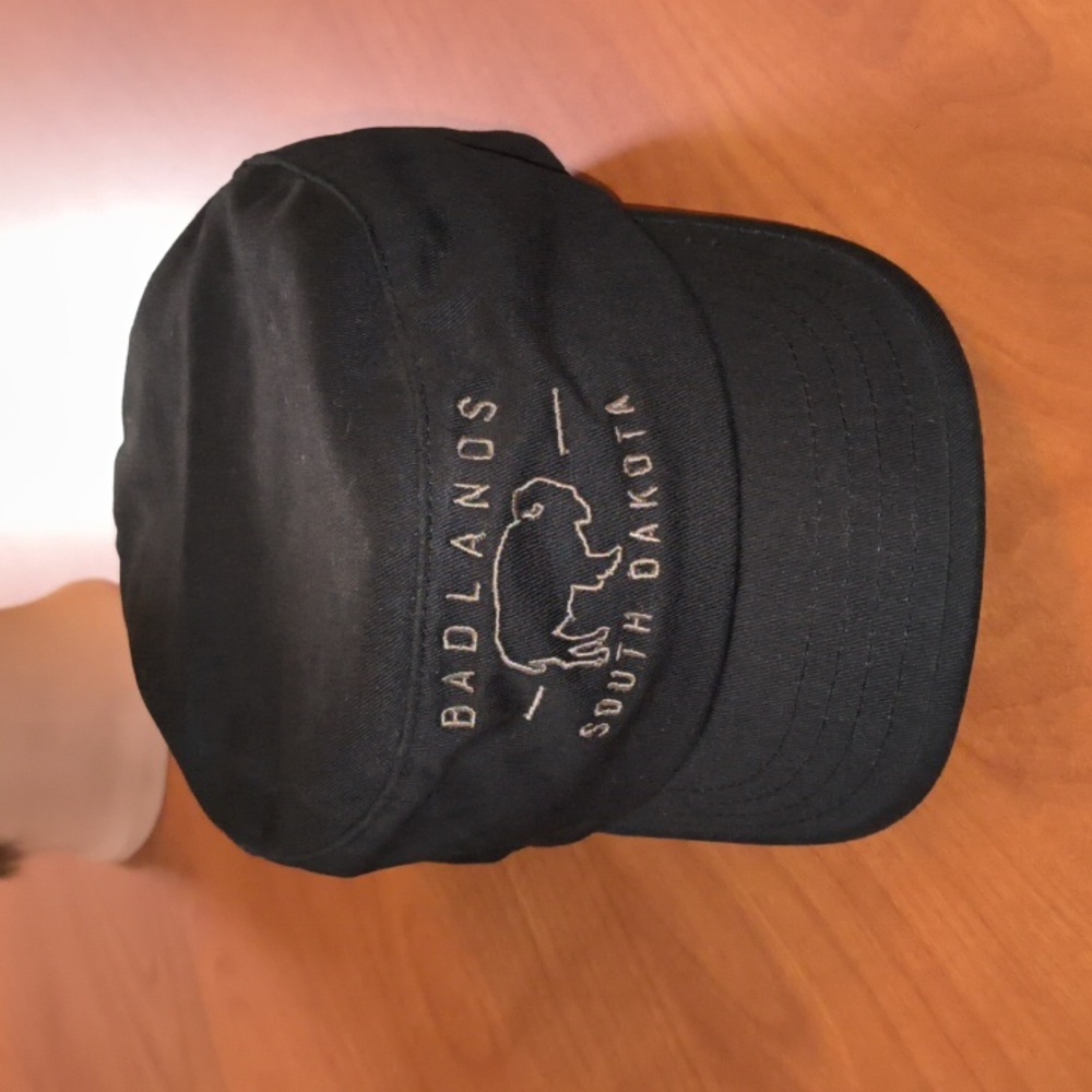 Badlands South Dakota Embroidered Logo Letters Strapback Hat Cap OS New
